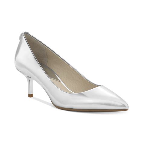 michael kors shoes silver|michael kors silver designer shoes.